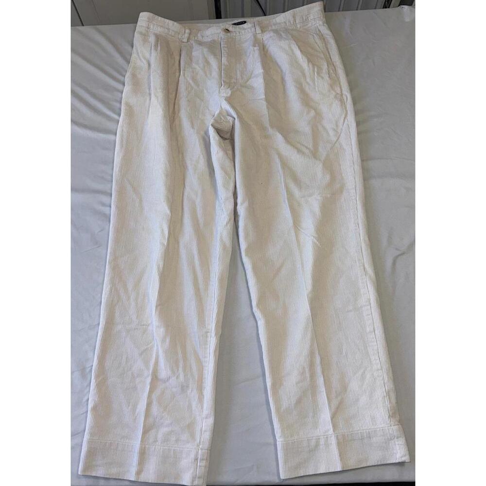 Trader Bay White Corduroy Pants 38x30
